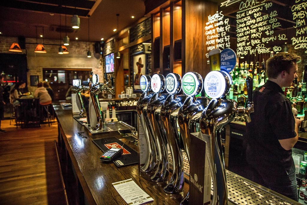 Refreshments from the Bullock Restaurant Bar