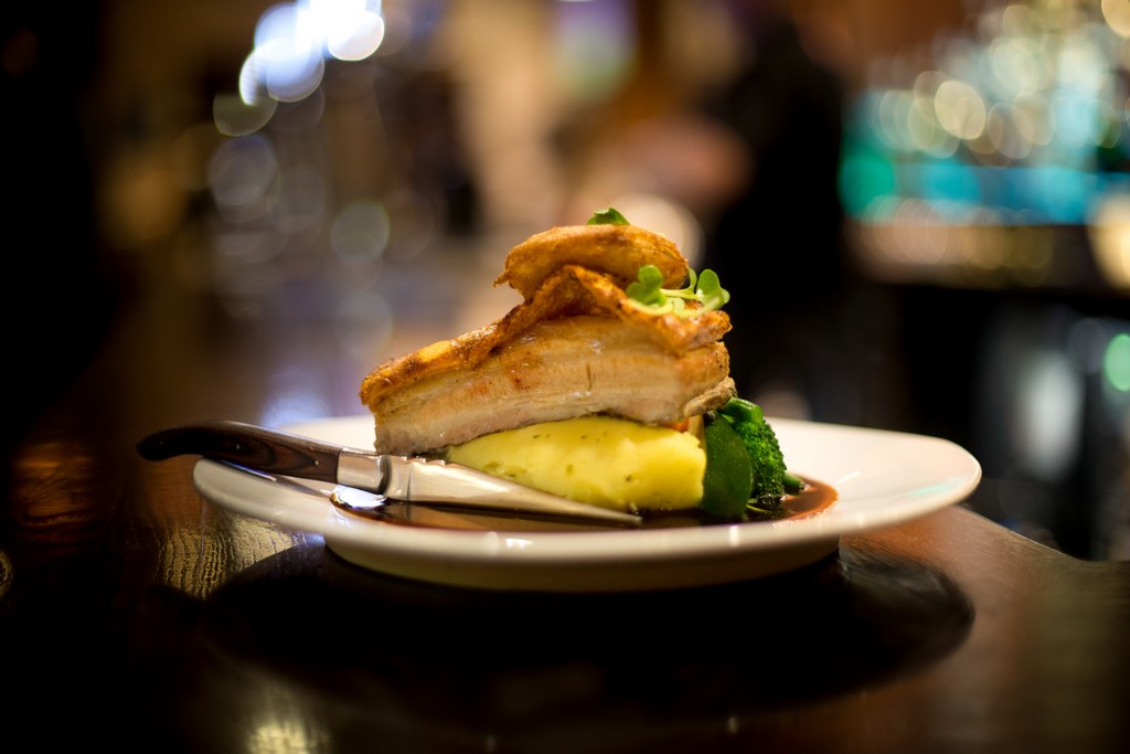 Pork Belly from the Bullock Restaurant Menu